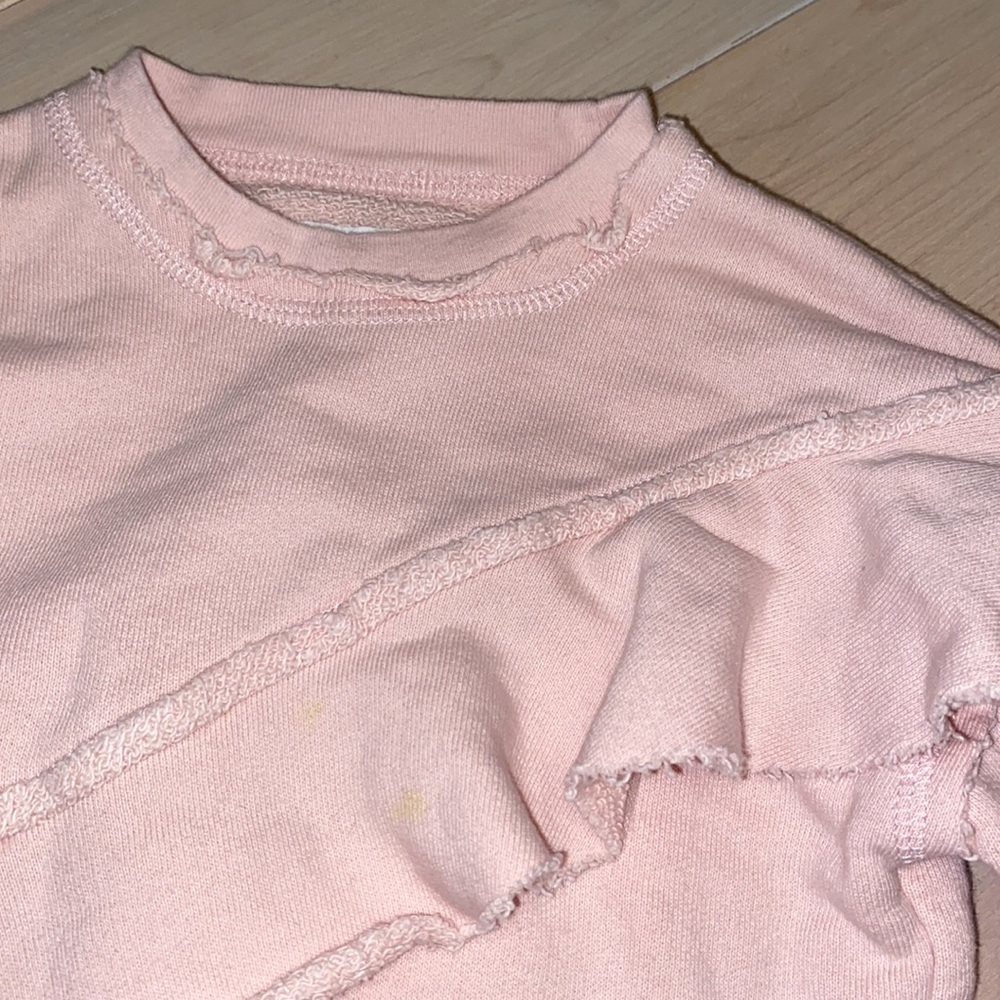 Pink Ruffled Kids Top - Picture 4 of 11